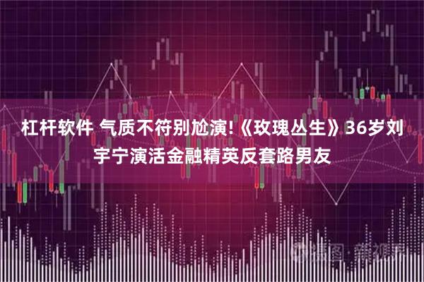 杠杆软件 气质不符别尬演!《玫瑰丛生》36岁刘宇宁演活金融精英反套路男友