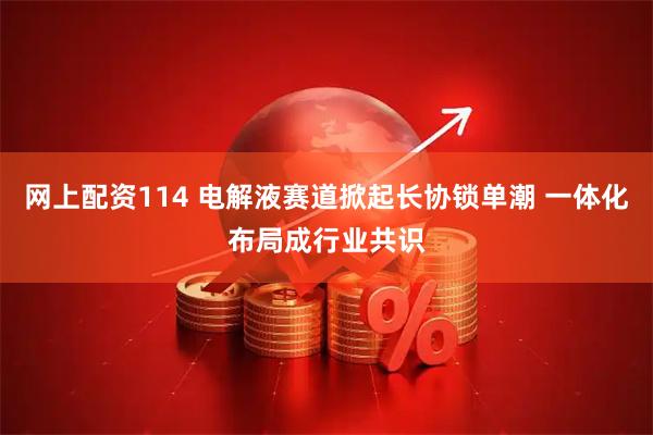 网上配资114 电解液赛道掀起长协锁单潮 一体化布局成行业共识
